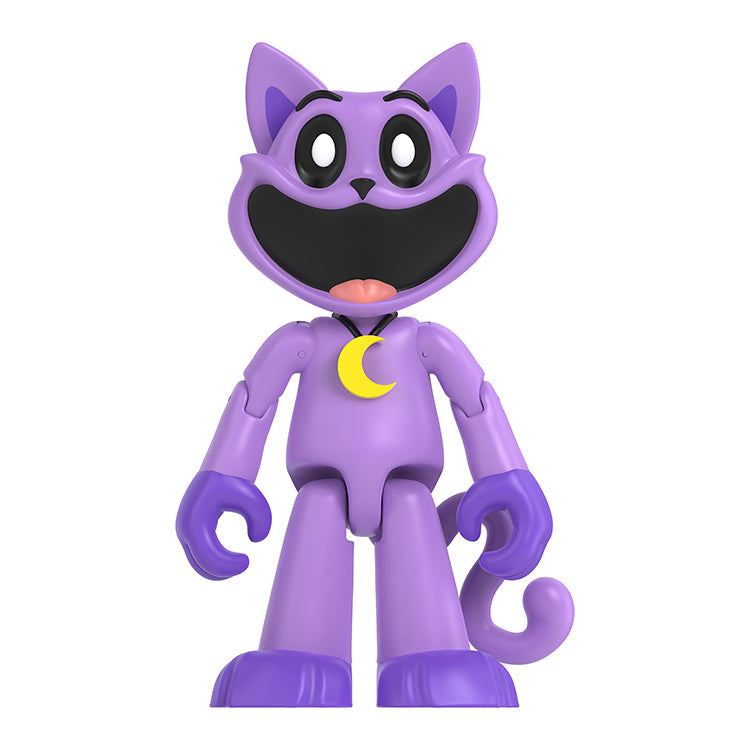 Poppy Playtime Series 3 Smiling Critters Action Figure 2PK featuring adorable purple kitty CatNap.