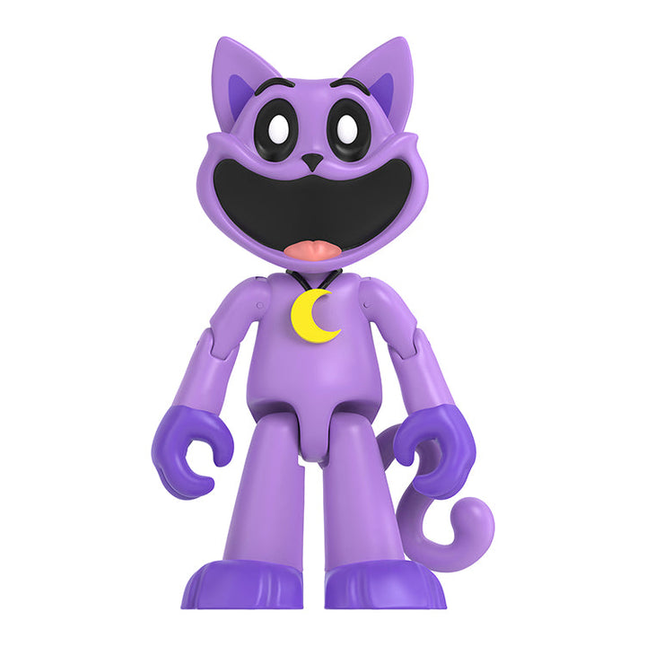 Poppy Playtime Series 3 Smiling Critters Action Figure 2PK featuring adorable purple kitty CatNap.