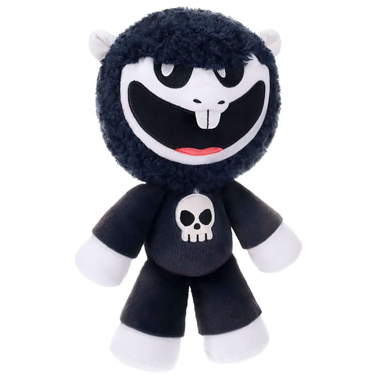 Poppy Playtime Series 6 12inch Deluxe Plush - Baba Chops, a plush toy with a mischievous grin and skull pendant.