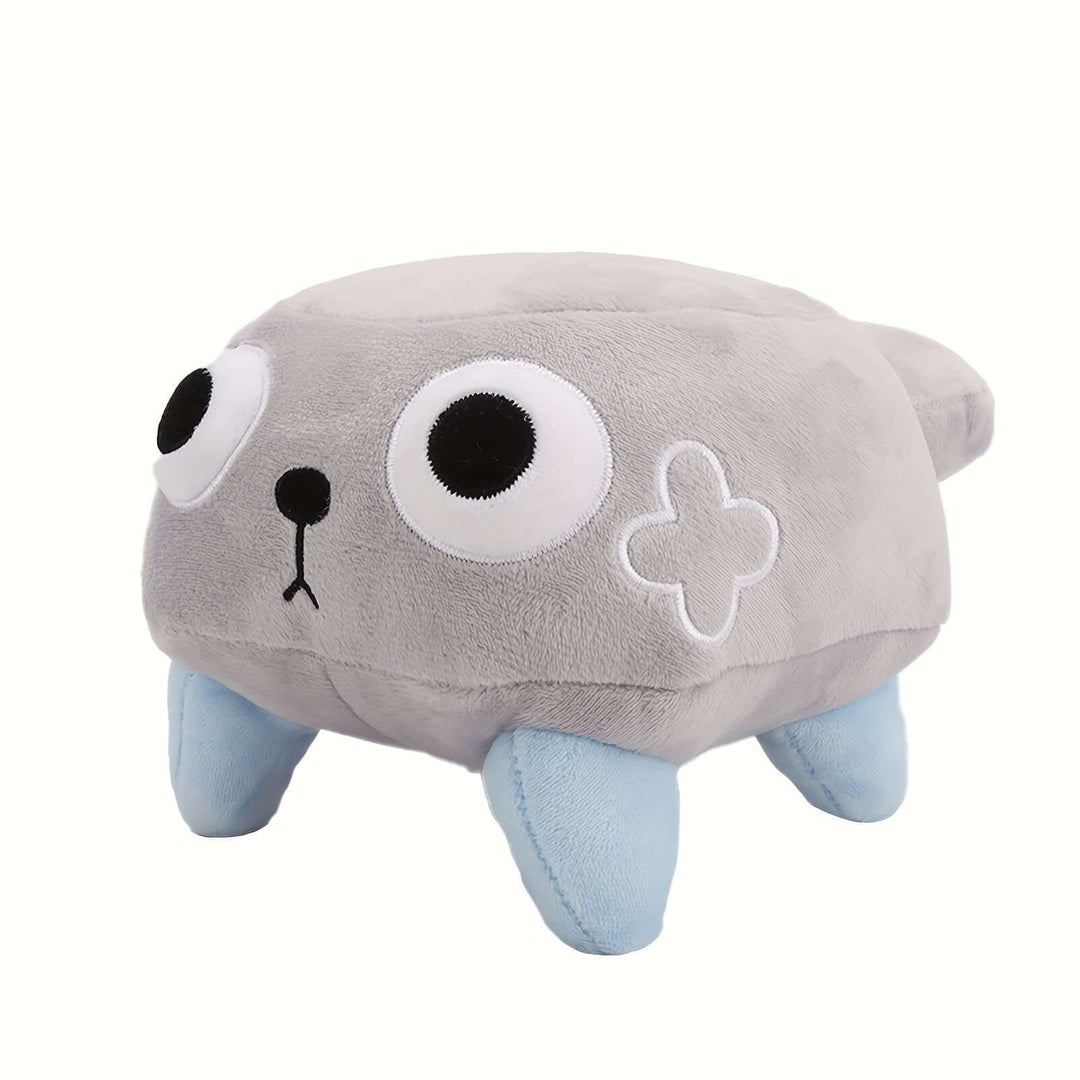 Dandy's World Plush - Soft stuffed pebble dog character for gamers and collectors.