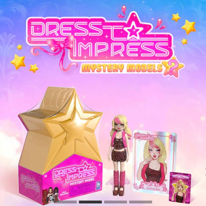 Dress To Impress Lana Trio Doll Bundle with mystery model and star packaging.