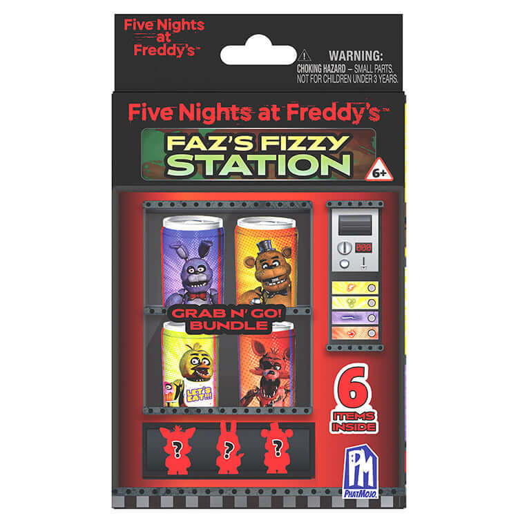 Five Nights at Freddy - Classic Remix – Grab N’ Go Bundle with Faz's Fizzy Station collectibles