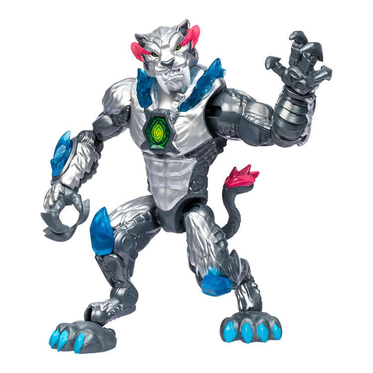 MrBeast Lab Mutators Chamber - Metallic Panther action figure showcasing metallic design and articulation.