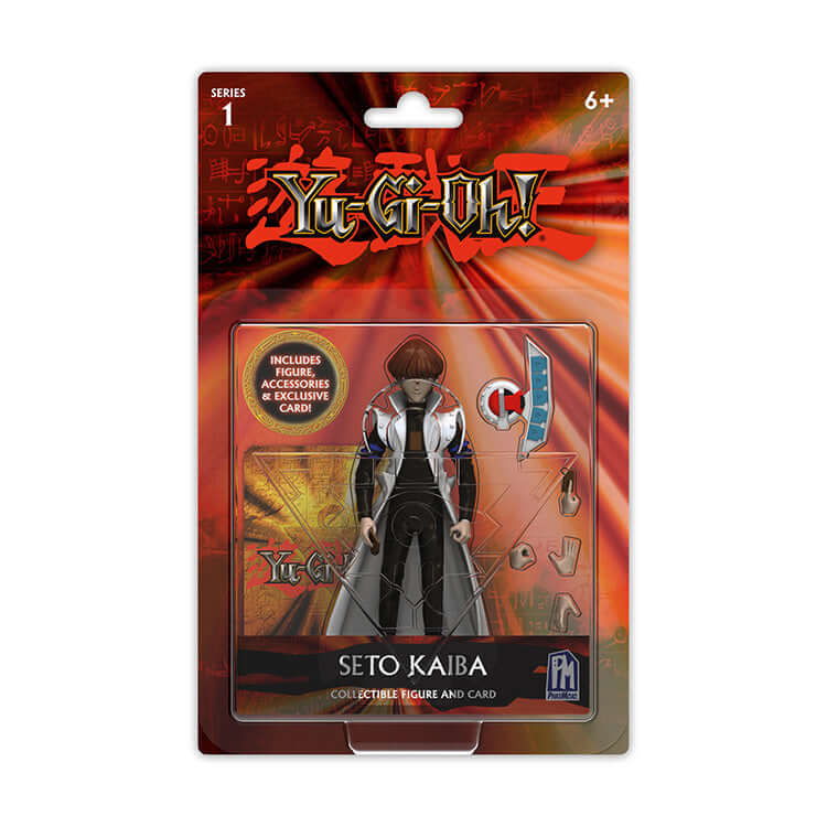 Yu-Gi-Oh! Seto Kaiba 5-inch action figure with accessories and collectible card