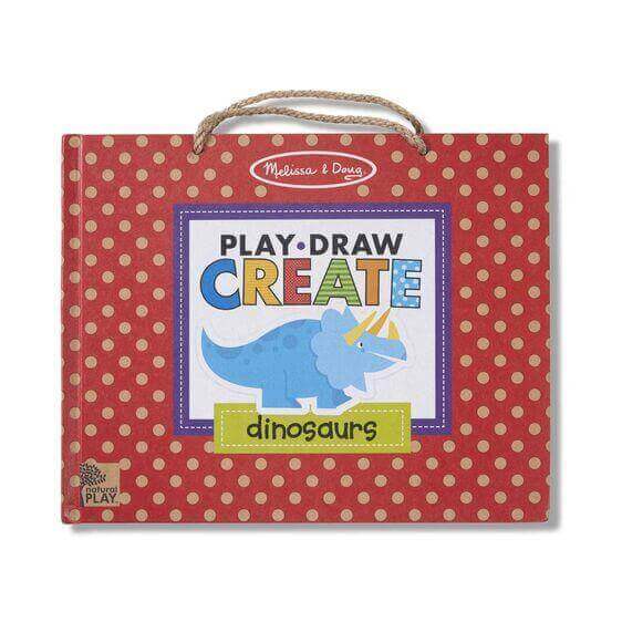 Melissa &amp; Doug Reusable Drawing and Magnet Kit - Dinosaurs toys Earthlets