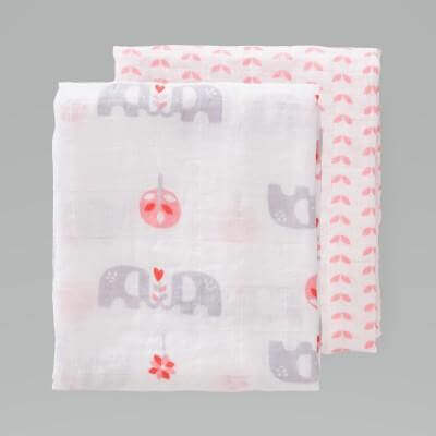 Fresk Swaddle Set - Whales blankets &amp; swaddling Earthlets